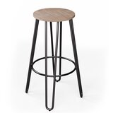 Blumfeldt Bistro stol Hamilton 2 kosa Ø33cm Leseno jekleno ogrodje | Shoptok.si