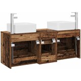  Set ormarića za kupaonicu 3 kom. Staro drvo 49,5 x 41 x 63 cm | shoptok.hr
