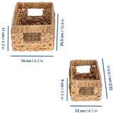Wenko Košare v kompletu 2 ks iz vodne hijacinte 16x26x11 cm Cynthia – | Shoptok.si