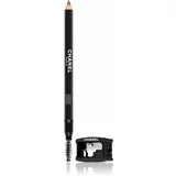 Chanel Crayon Sourcils svinčnik za obrvi s šilčkom odtenek 40 Brun Cendré 1 g
