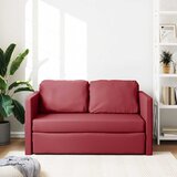  Podni kauč na razvlačenje 2-u-1 crvena boja vina 112x174x55 cm | Eponuda.ba
