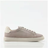Hotiç Beige Women's Sports Shoes From Genuine Leather