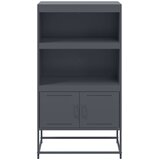  Visoka komoda antracit 68,5x38,5x123,5 cm čelična | shoptok.hr