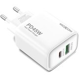 Moxom Punjač MX-HC178 USB+Type-C QC18W PD45W/ bela Cene