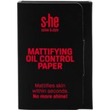 s-he colour&style mattifying oil control papirići za matiranje kože 1 kom Cene