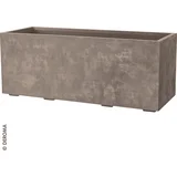 Korito za rastline "Millennium" 99 cm z rezervoarjem za vodo - kameno peščena