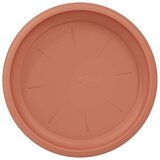  Krožni cvetlični pladenj 24 pcs Kamnito rdeča Ø 21,5 x 2,5 cm, (5000207343) | Shoptok.si
