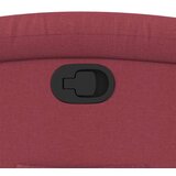  Naslonjač na podizanje od tkanine crvena boja vina | shoptok.hr