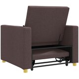SOFA na razvlačenje Singl Tamno smeđa 90 x 165 x 87 cm tkanina | Eponuda.ba