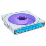 Lian Li Ventilator za ohišje UNI FAN SL-INF Wireless 140 Reverse Blade ARGB, PWM, 140mm, bel | Shoptok.si