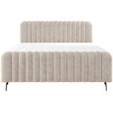 MID.YOU POSTELJA Z VZMETNICO 140 cm x 200 cm , les, tekstil, leseni material naravne barve | Shoptok.si