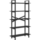  Polica Crni hrast 100 x 33 5 x 178 cm Konstruirano drvo | shoptok.hr