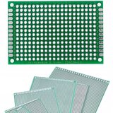 Rosfix dvostranska univerzalna plošča za izdelavo prototipov pcb 40 x 60 mm (zelena), (22016800) Cene