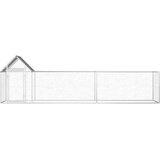  Kokošinjac od pocinčanog čelika 5 x 1 x 1,5 m | shoptok.hr