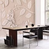  Foto tapeta - Paper Flowers (Beige) 150x105 | shoptok.hr