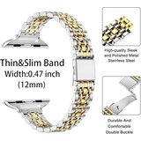 MIOHHR eleganten kovinski pašček za apple watch 38/40/41 mm odprta embalaža | Shoptok.si