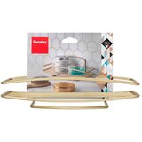 Metaltex Željezna kupaonska polica u zlatnoj boji Onda – | shoptok.hr