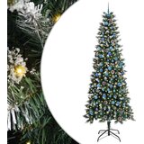 vidaXL Umestno božično drevo med 300 LED Zelena 96 x 96 x 240 cm | Shoptok.si