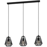Eglo Viseća lampa STYPE 3xE27 96 cm crna 43693 Cene