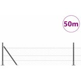  Heksagonalna ograda s betonskom osnovom 50 x 0,4 m Siva Mreža | shoptok.hr