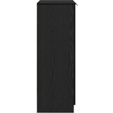  Ormar za cipele Crni hrast 59 x 35 x 100 cm Konstruirano drvo | shoptok.hr