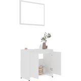  Set kupaonskog namještaja bijeli od konstruiranog drva | Shoptok.si