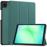 Maska na preklop Tablet Stripes za Samsung Tab A11/ X133 zelena