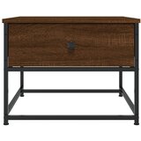  Stolić za kavu smeđa boja hrasta 51x51x40 cm konstruirano drvo | Eponuda.com