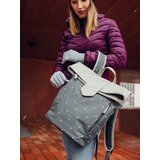 Vuch Ženski ruksak Mellora Dotty Grey, 38 x 25 cm Slike