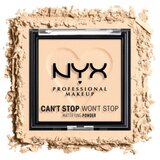 NYX Professional Makeup kompaktni puder - Can't Stop Won't Stop Mattifying Powder - Fair (CSWSM01) | Shoptok.si