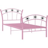 Maison Chic Posteljni okvir - Enojna postelja - Postelja za odrasle nogometni dizajn roza kovinski 90x200 cm-J8851, (21769857) | Shoptok.si