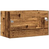 vidaXL Omarica za umivalnik starinski les 90x38,5x45 cm inž. les | Shoptok.si