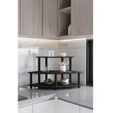 Hanah home kuhinjska polica countertop black | ePonuda.com