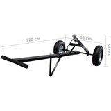  Niska platforma s kotačima za prijevoz tereta, 275 kg | Eponuda.ba