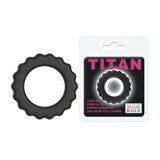  Prsten za penis Titan, 4.2cm, Crni Cene