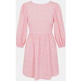 Pieces Magi Obleka Roza | Shoptok.si