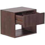 MID.YOU NOČNA OMARICA, trd les mangov les barva oreha | Shoptok.si