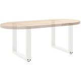  Noge za klub stolić U-oblik 2 kom Bijele 50 x (42-43) cm Čelik | Eponuda.com