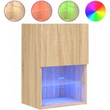 vidaXL TV omarica z LED lučkami sonoma hrast 40,5x30x60 cm, (5000009970) Cene