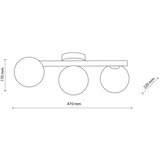  plafonsko svetlo elyon 3xG9/10W/230V borovica | Eponuda.com