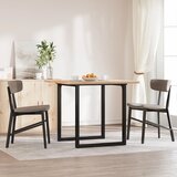 vidaXL Noge za jedilno mizo O-okvir 70x70x73 cm lito železo | Shoptok.si