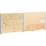  Visoke grede 3 kosi 100x100 cm trdna borovina, (20693186) | Shoptok.si
