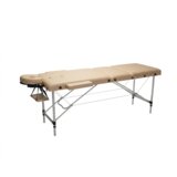  INLEA Masažni stol Relax Pro, trodijelni i aluminijski IN16-0013 BEŽ | shoptok.hr