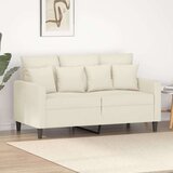  Kavč dvosed krem 120 cm žamet Cene