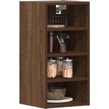 vidaXL Viseći ormarić smeđi hrast 30x29,5x60 cm izrađeno drvo Cijene