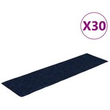  Prostirke za stepenice samoljepljive 30 kom 76x20 cm tamnoplave pravokutne | shoptok.hr