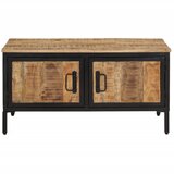 Maison Chic Klubska mizica - kavna mizica - Nizka mizica 80x50x40 cm trden robusten mangov les, (21753589) Cene