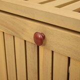  Klupa za pohranu s pohranom 120 x 63 x 84 cm Masivni akacija | shoptok.hr