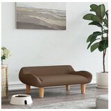 vidaXL Krevet za pse smeđi 70x40x24 cm od tkanine Cijene