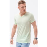 Ombre Majice s kratkimi rokavi Moška majica (S1369LIME) pisana | Shoptok.si